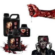 SZTUCZNA KREW PROFESJONALNA FX HALLOWEEN MAKIJAZ 1L GĘSTA DO COSPLAYÓW