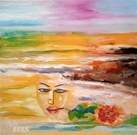 Obraz olejny "Pejzaż oniryczny VIII"