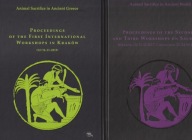 Animal Sacrifice in Ancient Greece / Ancient Word komplet ; jak nowa