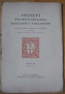 SYGNETY POLSKICH DRUKARZY KSIĘGARZY I NAKŁADCÓW
