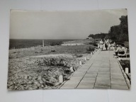 DZIWNÓWEK - promenada nadmorska - pocztówka z lat 60-tych