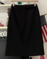 O BAY PROSTA CZARNA Nowa elegancka paski S