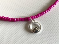 Naszyjnik regulowany handmade Góry Mountains