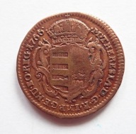 Węgry 1 denar 1766