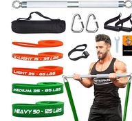 Siłownia w domu Drążek gumy oporowe Foser B95