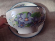 Filiżanka z podstawkiem Chodzież lata 50 te mid-century