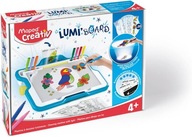 TABLICA PODŚWIETLANA DO RYSOWANIA Z SZABLONAMI + DODATKOWE FLAMASTRY GRATIS