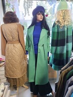 Płaszczyk zielony UNI Italy 40-44 !!!