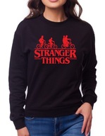 Stranger Things Bluza Damska Czarna - XL