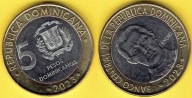 Dominikana 5 Pesos 2023 r.