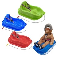 PLASTIKOWE SANKI TRADYCYJNE MARMAT Z PASAMI BEZPIECZEŃSTWA DLA DZIECI ŚNIEG