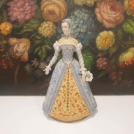 Sitzendorf – figurka „Catherine de’ Medici” (Katarzyna Medycejska), Niemcy