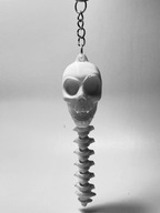 Flexi Brelok Szkielet - Biały