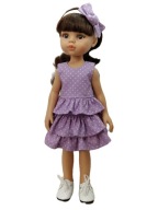 Ubranko sukienka dla lalki Paola Reina 32cm spódnica bluzeczka