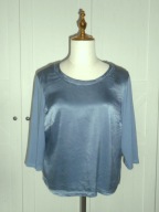 Gerry Weber Bluzka damska satyna 48 4XL #143