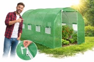 FOLIA ZAMIENNA NA TUNEL FOLIOWY OGRODOWY FOLIA 2x3m ZIELONA FOLIA TUNEL