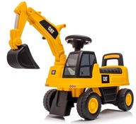 Jeździk samochód auto pchacz koparka CAT do piasku dla dzieci Duże koła