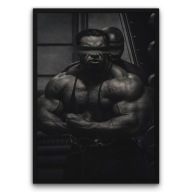 Plakat z ramą 21x30cm Kevin Levrone siłownia | Pomysł na Prezent