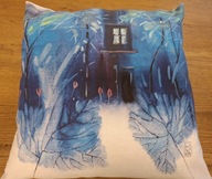 WOŚP Pniewy Poduszka dekoracyjna 50x50