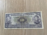 Wenezuela - 10 boliwarów - 1966