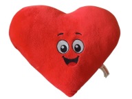 Poduszka dekoracyjna Haribo serce szer 35cm