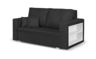 Sofa kanapa 2 os z funkcją spania Milo1 czarna