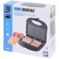 Toster opiekacz Home essentails czarny 750 W