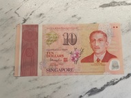 Singapur - 10 dolarów - rzadki - UNC