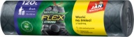 JAN NIEZBĘDNY Magnum Flex & Strong Worki na śmieci z taśmą 120 l 6 szt.