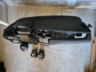 KOMPLET PODUSZEK AIRBAG DESKA BMW 2 F45 F46 LCI EUROPA ORYGINAŁ PASY