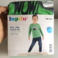 Koszulka z długim rękawem Lupilu 98 - 104 basic longsleeve NOWY (282)
