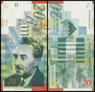 BNA - IZRAEL 20 New Sheqalim 2014 nr 5271354043 # P59d # UNC-