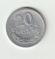 PRL 20 groszy 1973 bzm