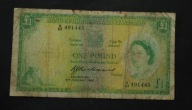 Rhodesia i Niasa Rodezja - banknot - 1 Funt 1961 rok - 6ty styczeń