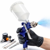 PISTOLET LAKIERNICZY DO MALOWANIA PRO HVLP PRECYZYJNY LEKKI DYSZA 1.4 MM