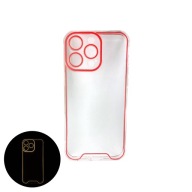 Etui fluorescencyjne świecące w ciemności do iPhone 16 PRO MAX RÓŻOWE