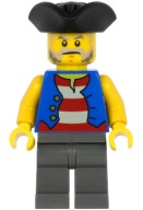 LEGO Pirates - Pirat - bosman - pi186 + broń