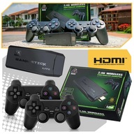 GRA TELEWIZYJNA TV MINI RETRO KONSOLA HDMI BEZPRZEWODOWA 2xPAD 20000 GIER