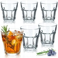SZKLANKI 250ml DO NAPOJÓW DRINKÓW SOKU ZESTAW SZKLANEK GRUBE SZKŁO 6 szt
