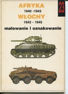 Afryka 40-43, Włochy 43-45 Malowanie i oznakowanie