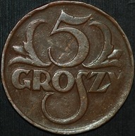 5 groszy 1925 - ładny egzemplarz