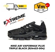 Buty Nike Vapormax Plus Triple Black 41 US8 (924453-004)