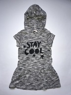H&M sukienka / tunika z kapturem rozm. 98-104