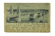 POCZTÓWKA TORUŃ THORN MOST KOLEJOWY 1898 r. ZOBACZ!
