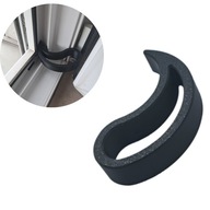 Stoper klin odbojnik do okien drzwi bakonowych czarny - Łezka Uniwersalna