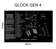 Mata rusznikarska podkładka do czyszczenia broni GLOCK GEN 4 generacja 4