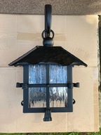 Lampa ręcznie kuta metalowa