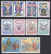 Watykan 1983 kpl. Mi.Nr 816/43 i Bloki 5/7 kpl. czyste **