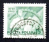 Polska > Datownik "Bydgoszcz" z dnia 24.03.1950 r. - na znaczku Fi 503