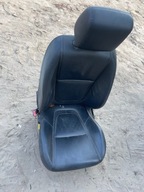 FOTEL PRZEDNI LEWY KIEROWCY JAGUAR XF LIFT X250 11-15R CZARNA SKÓRA